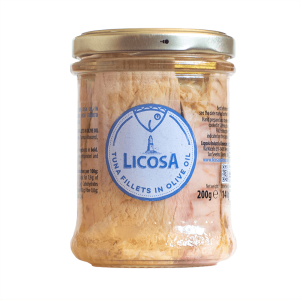 Tuna Fillets, Yellowfin 200g Licosa