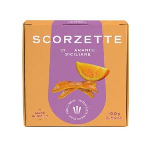 Candied Orange Peel 100g Fratelli Sicilia